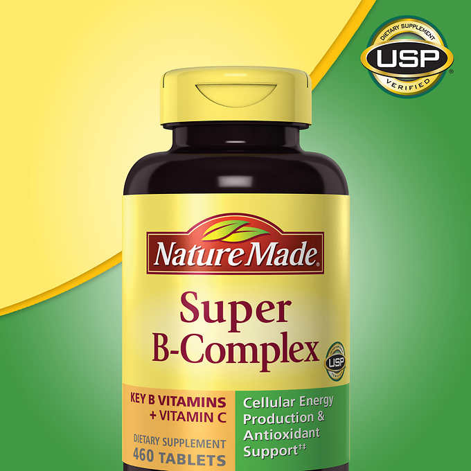 Nature Made Super B-Complex, 460 Tablets _XͯB]460ɡ^